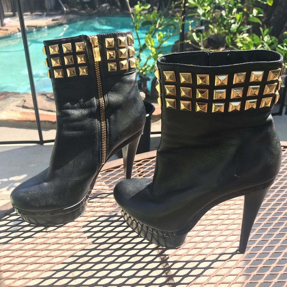 Michael Kors Aria studded stiletto boots